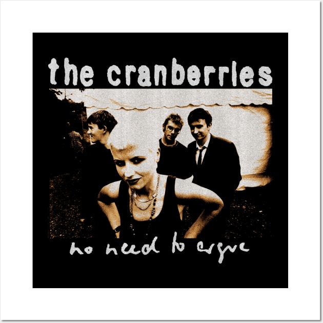 Vintage The Cranberries Wall Art by Noisyloud